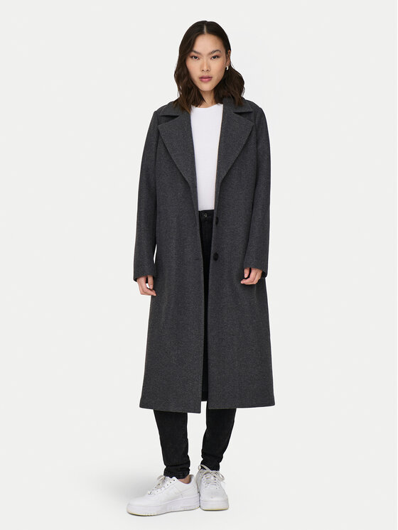 ONLY Demisezoninis paltas · Pilka