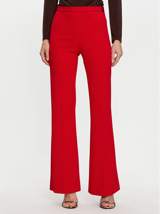 Imperial Medžiaginės kelnės · Raudona · Regular Fit