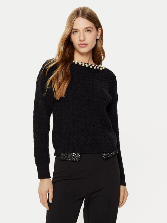 Rinascimento Megztinis · Juoda · Regular Fit
