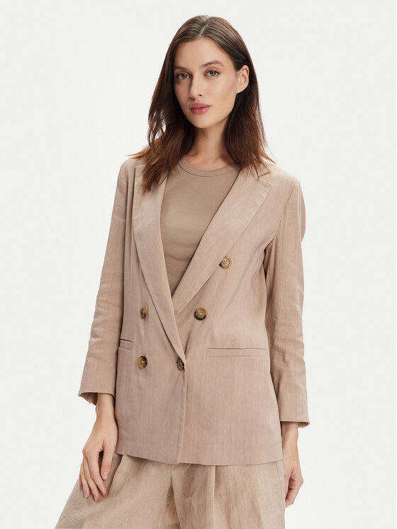 Marella Švarkas · Smėlio · Regular Fit