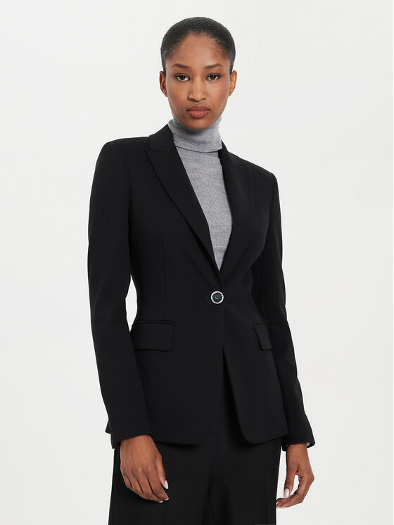 PINKO Švarkas · Juoda · Regular Fit