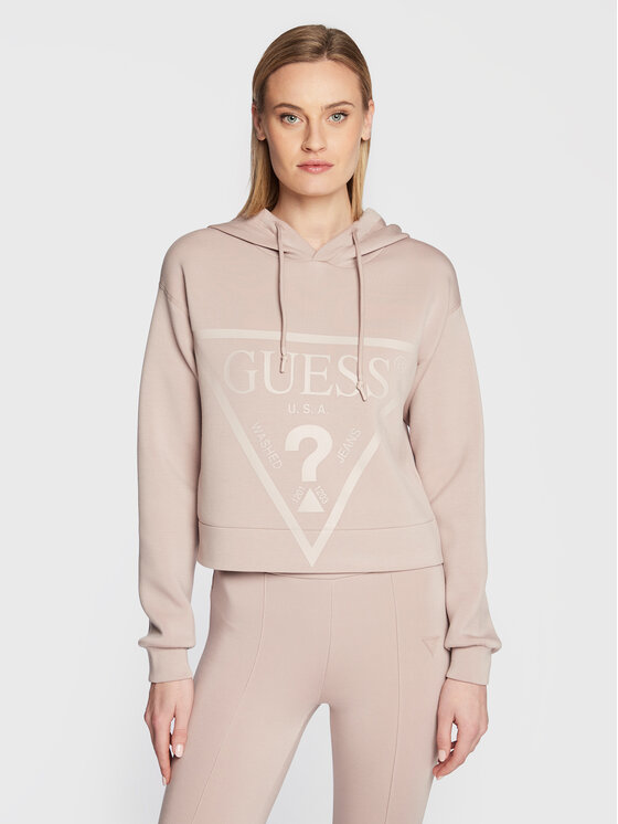 Guess Džemperis · Smėlio · Relaxed Fit