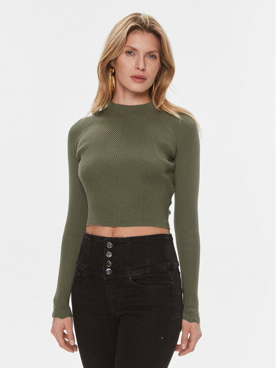 Guess Megztinis · Žalia · Regular Fit