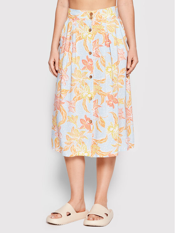Roxy Midi sijonas · Spalvota · Midi