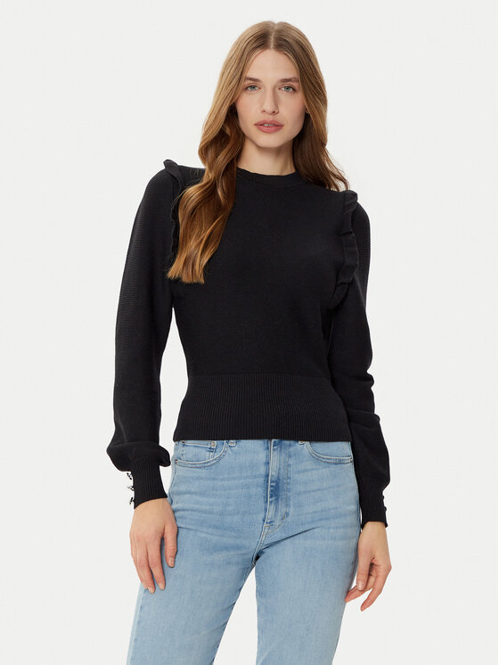 Morgan Megztinis · Juoda · Slim Fit