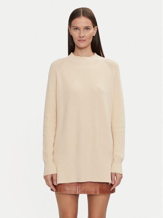 Kontatto Megztinis · Smėlio · Relaxed Fit