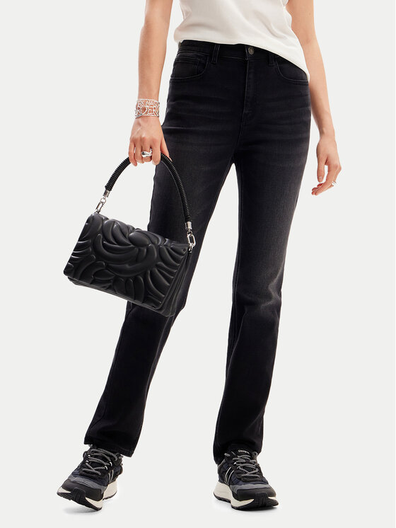 Desigual Džinsai · Juoda · Skinny Fit
