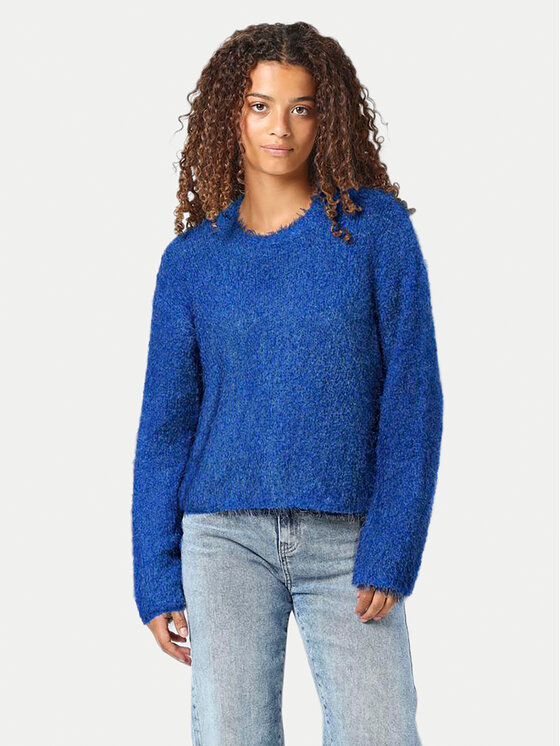 Noisy May Megztinis · Mėlyna · Relaxed Fit