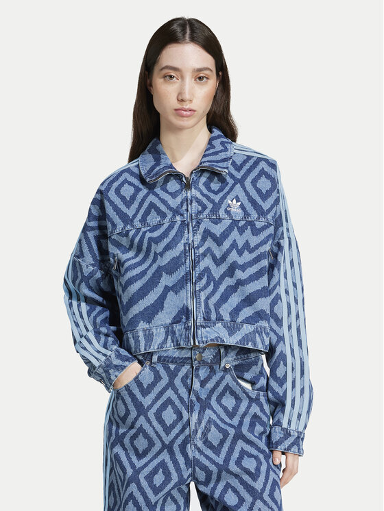 adidas Džinsinė striukė · FARM Rio · Mėlyna
