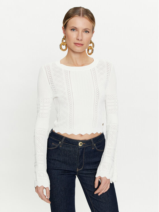 Guess Megztinis · Écru · Regular Fit