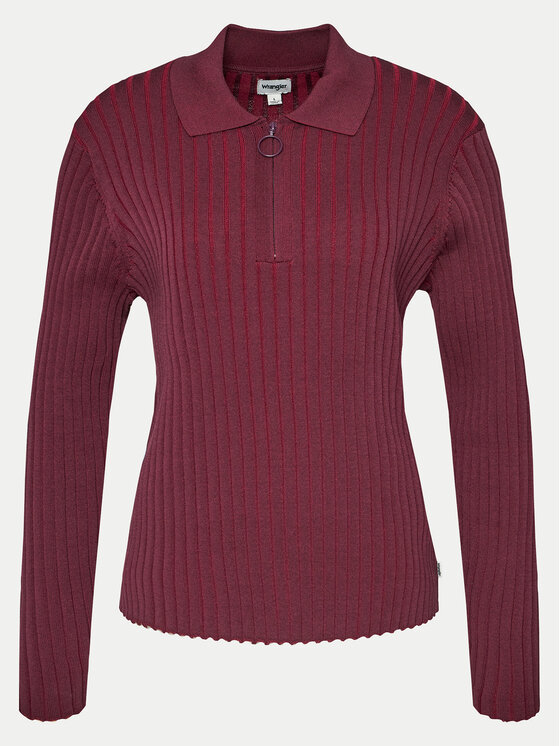 Wrangler Megztinis · Violetinė · Regular Fit