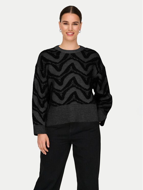 ONLY Megztinis · Pilka · Regular Fit