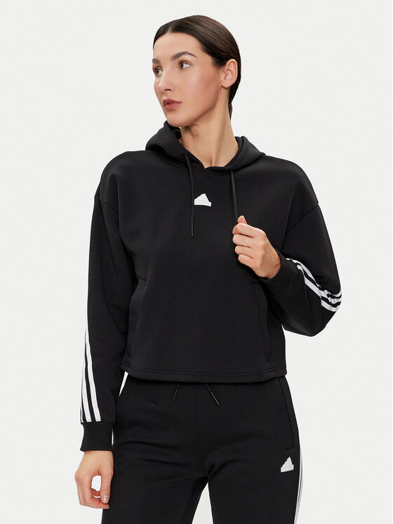 adidas Džemperis · Juoda · Relaxed Fit