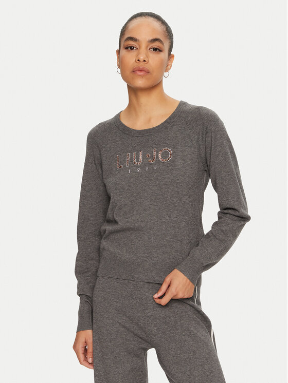 Liu Jo Sport Megztinis · Pilka · Regular Fit