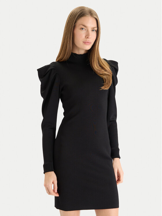 TWINSET Trikotažinė suknelė · Juoda · Mini