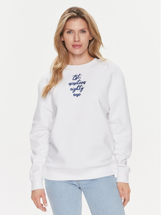 Guess Džemperis · Balta · Regular Fit
