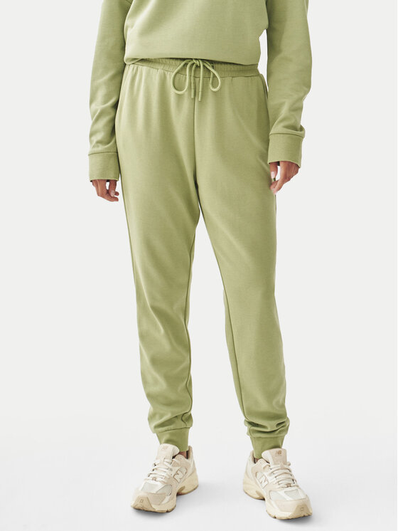 TATUUM Sportinės kelnės · Žalia · Relaxed Fit