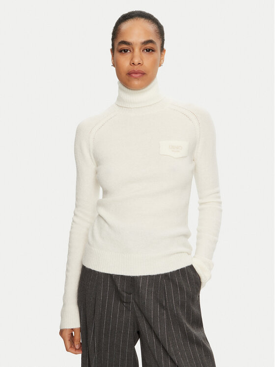 Liu Jo Golfas · Écru · Regular Fit