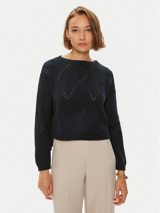 Weekend Max Mara Megztinis · Tamsiai mėlyna · Slim Fit