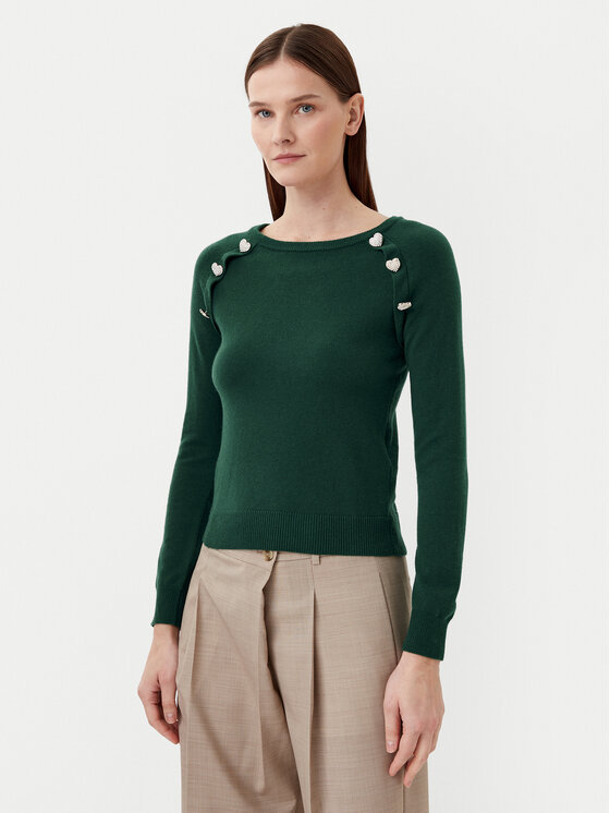 Motivi Megztinis · Žalia · Regular Fit