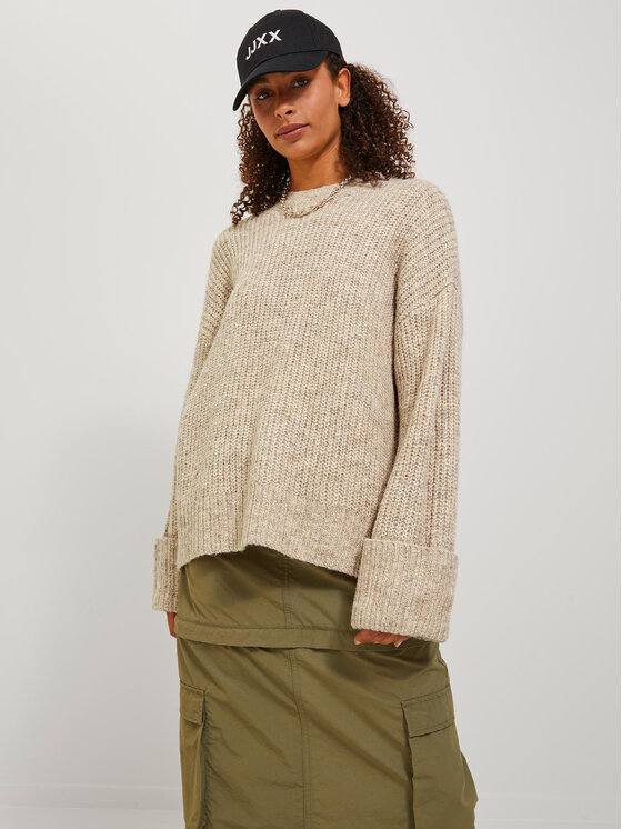 JJXX Megztinis · Smėlio · Relaxed Fit