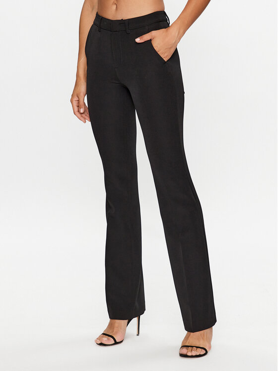 Liu Jo Medžiaginės kelnės · Juoda · Regular Fit