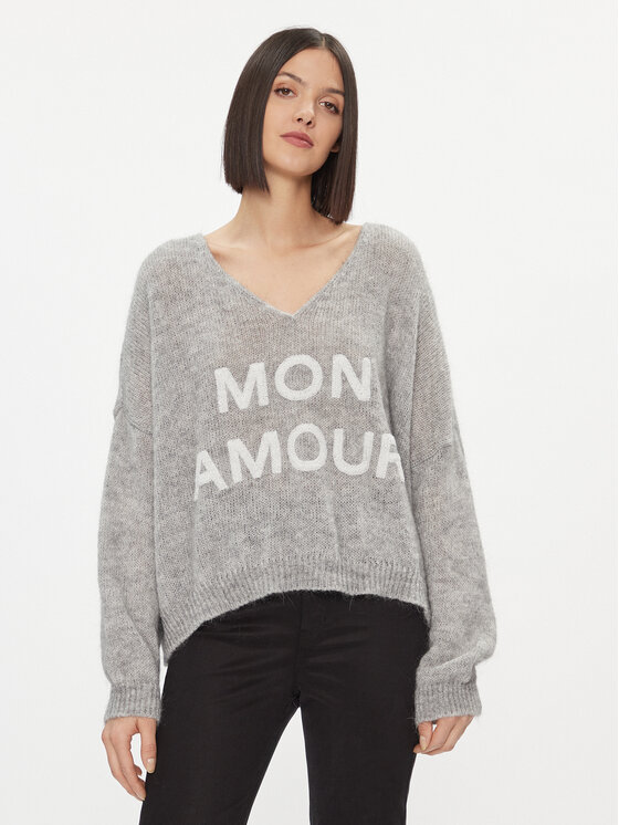 Kontatto Megztinis · Pilka · Oversize
