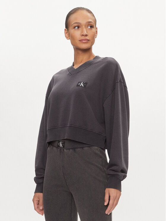 Calvin Klein Jeans Džemperis · Pilka · Relaxed Fit