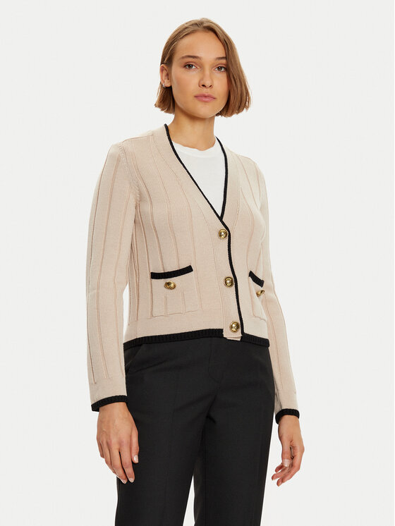 Luisa Spagnoli Kardiganas · Smėlio · Regular Fit