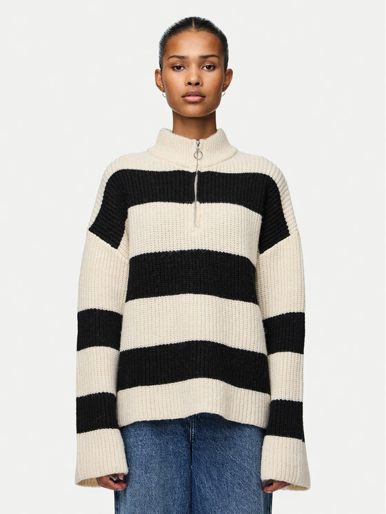 Pieces Megztinis · Smėlio · Regular Fit