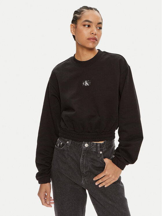 Calvin Klein Jeans Džemperis · Juoda · Regular Fit