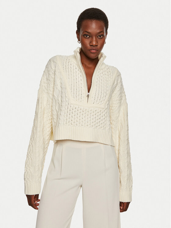 STAUD Megztinis · Écru · Relaxed Fit