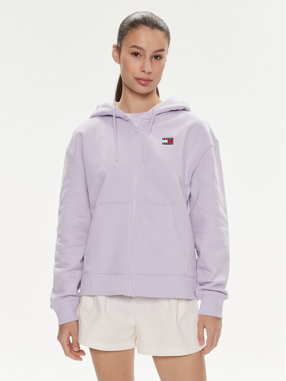 Tommy Jeans Džemperis · Violetinė · Relaxed Fit