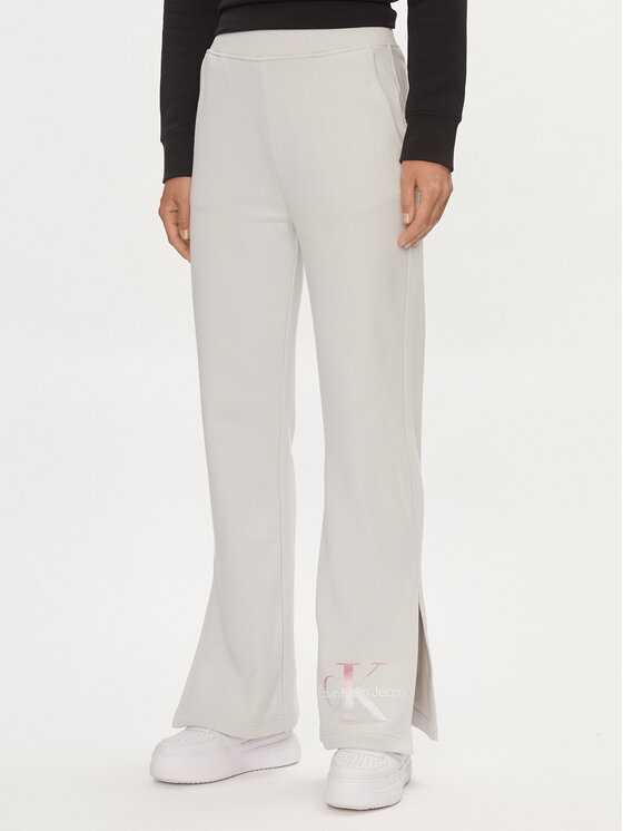 Calvin Klein Jeans Sportinės kelnės · Pilka · Regular Fit