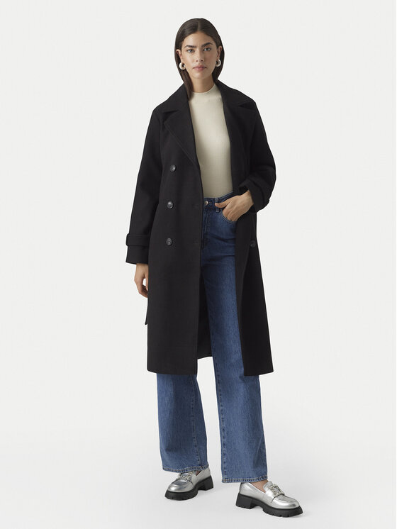 Kodas 20MAY Vero Moda Demisezoninis paltas · Juoda