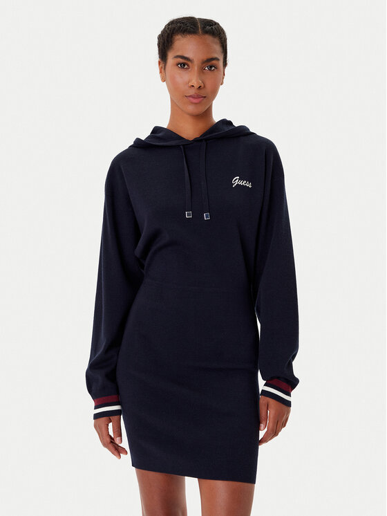 Guess Trikotažinė suknelė · Tamsiai mėlyna · Mini