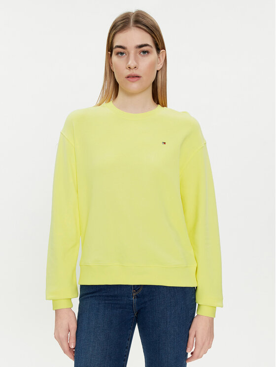 Tommy Hilfiger Džemperis · Geltona · Regular Fit