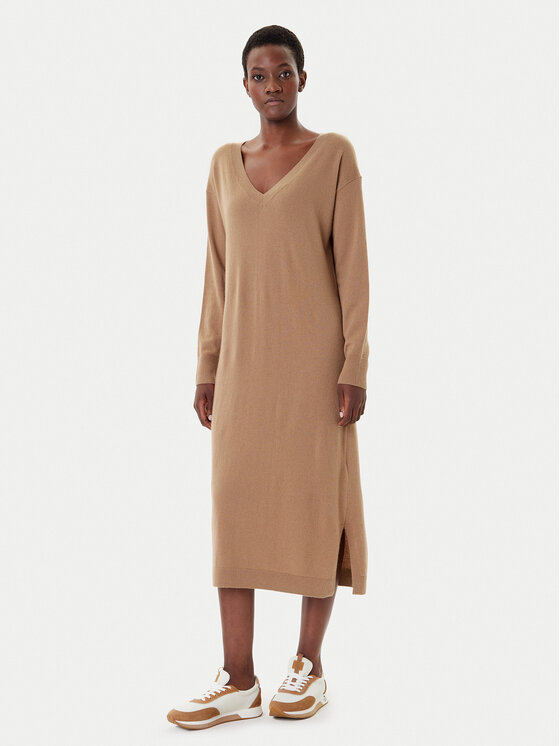 Weekend Max Mara Trikotažinė suknelė · Smėlio · Midi