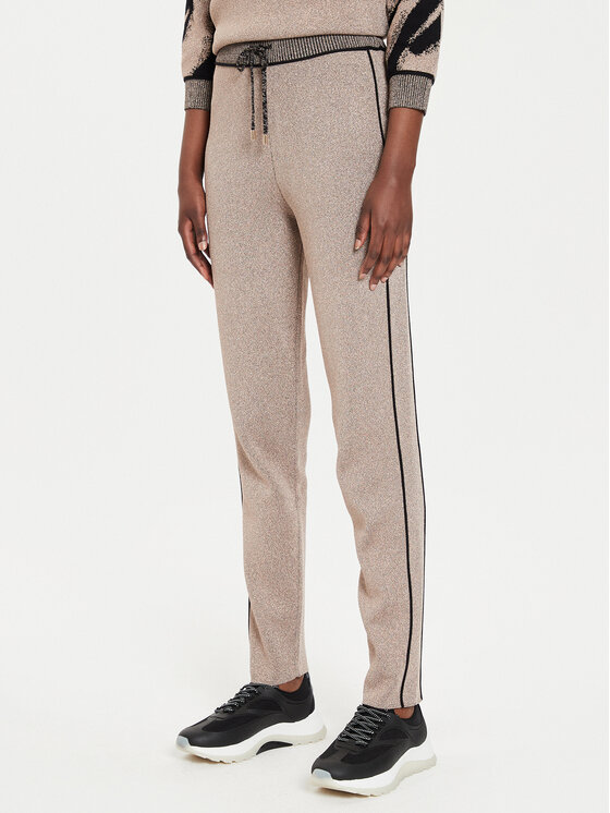 Liu Jo Sport Sportinės kelnės · Auksinė · Regular Fit