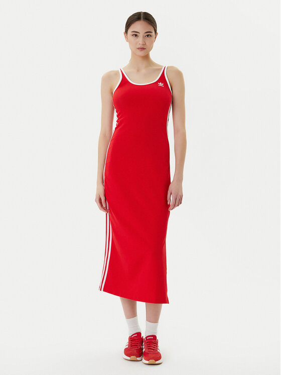 adidas Kasdieninė suknelė · Raudona · Maksi