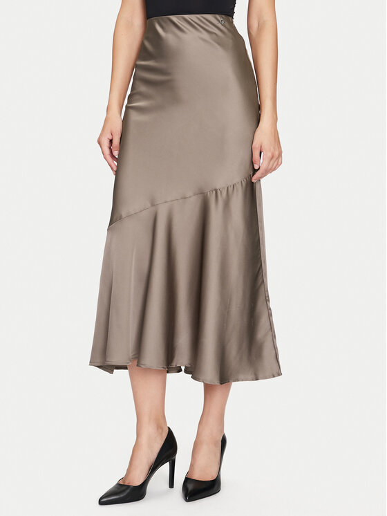 Guess Midi sijonas · Ruda · Midi