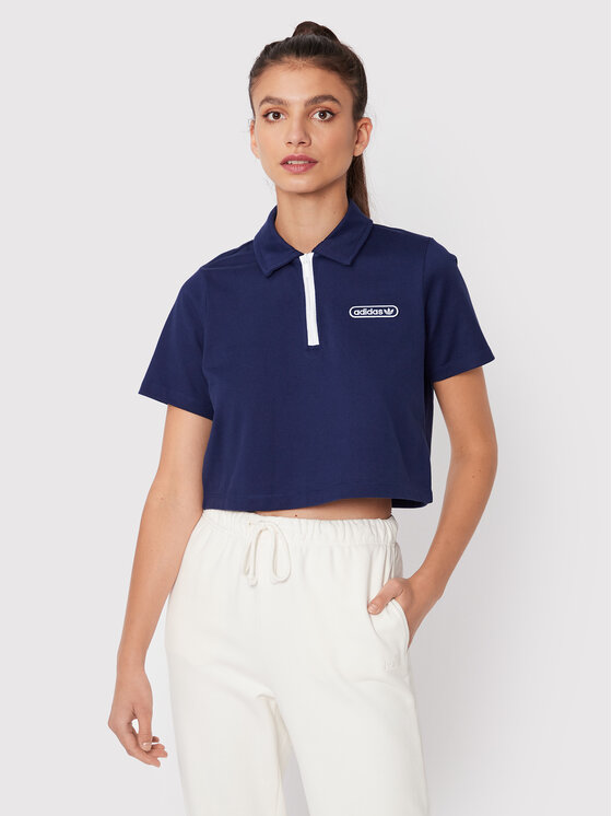 adidas Polo marškinėliai · Tamsiai mėlyna