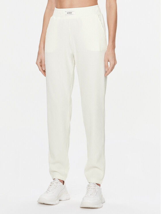 Guess Sportinės kelnės · Balta · Regular Fit