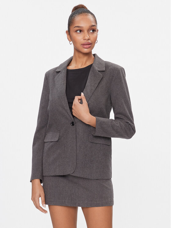 JDY Švarkas · Pilka · Regular Fit