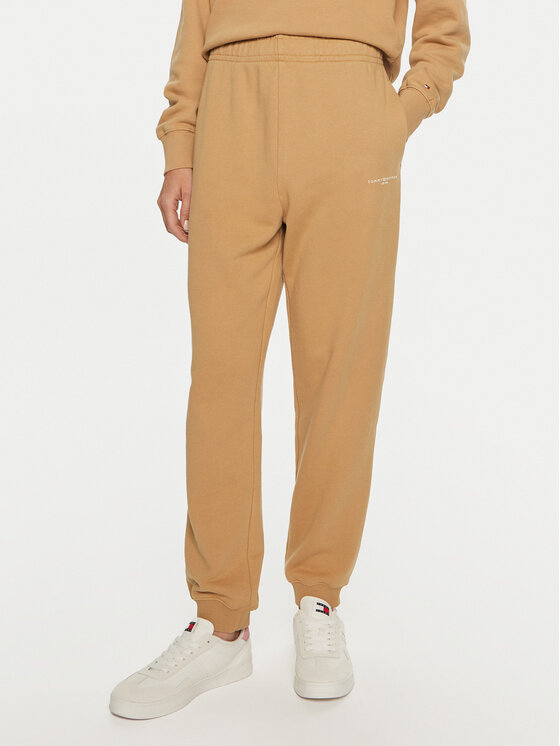 Tommy Hilfiger Sportinės kelnės · Smėlio · Regular Fit