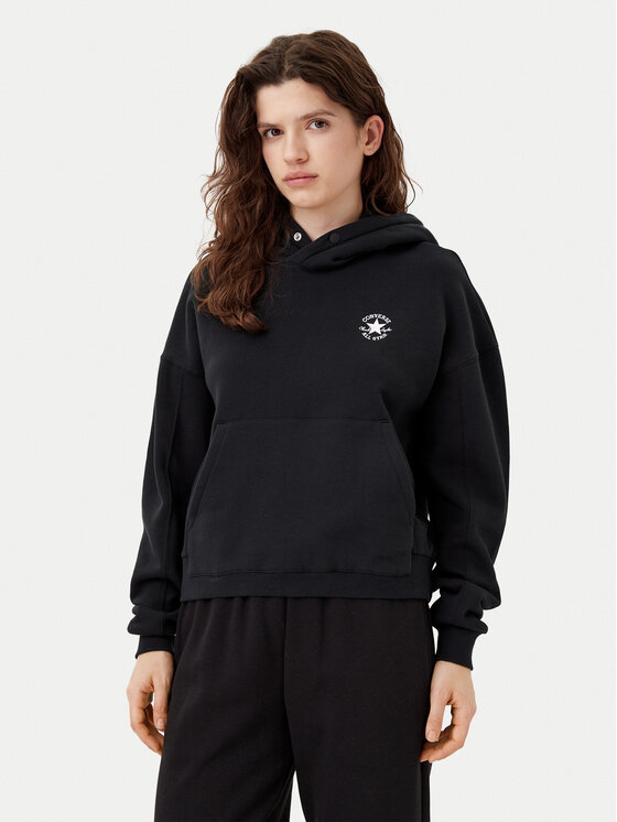 Converse Džemperis · Juoda · Oversize