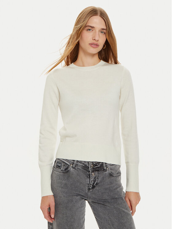 Guess Jeans Megztinis · Écru · Regular Fit
