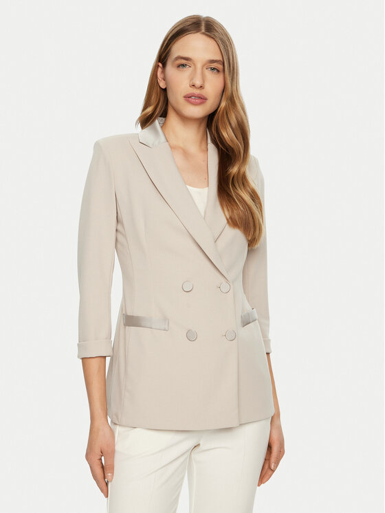 Imperial Švarkas · Smėlio · Slim Fit