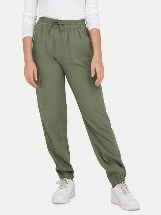 ONLY Sportinės kelnės · Žalia · Regular Fit
