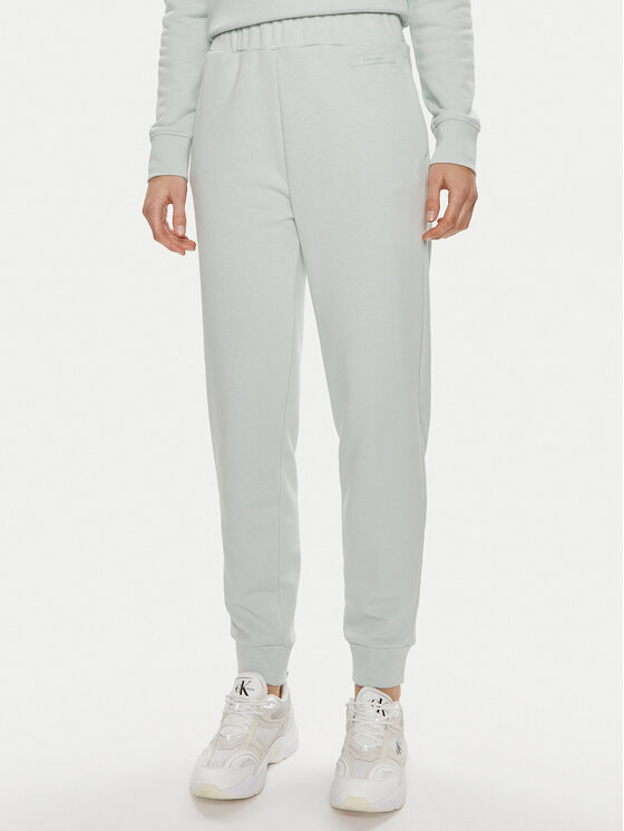 Calvin Klein Sportinės kelnės · Žalia · Regular Fit